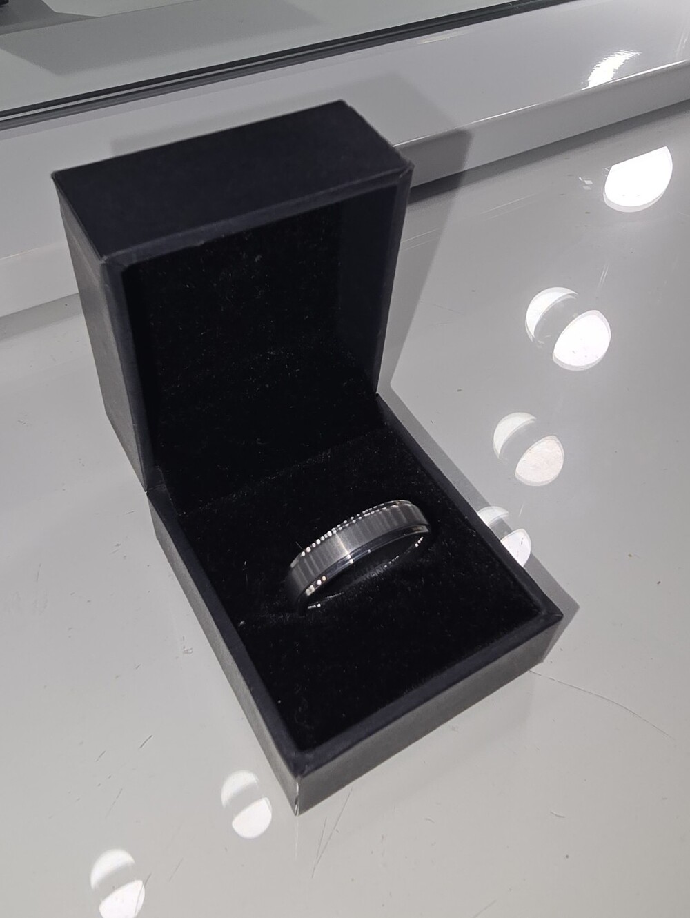 Men's Stainless Steel Ring - Silver